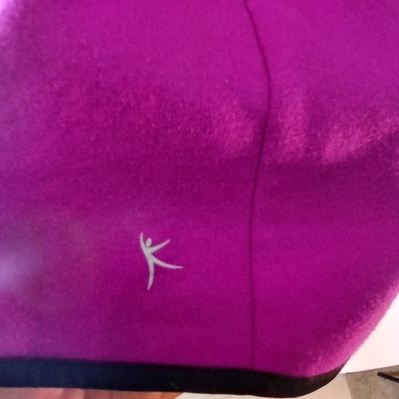 #273 Danskin Now Maternity Double Knit Jacket Size 16/18 (XL) - Picture 3 of 7